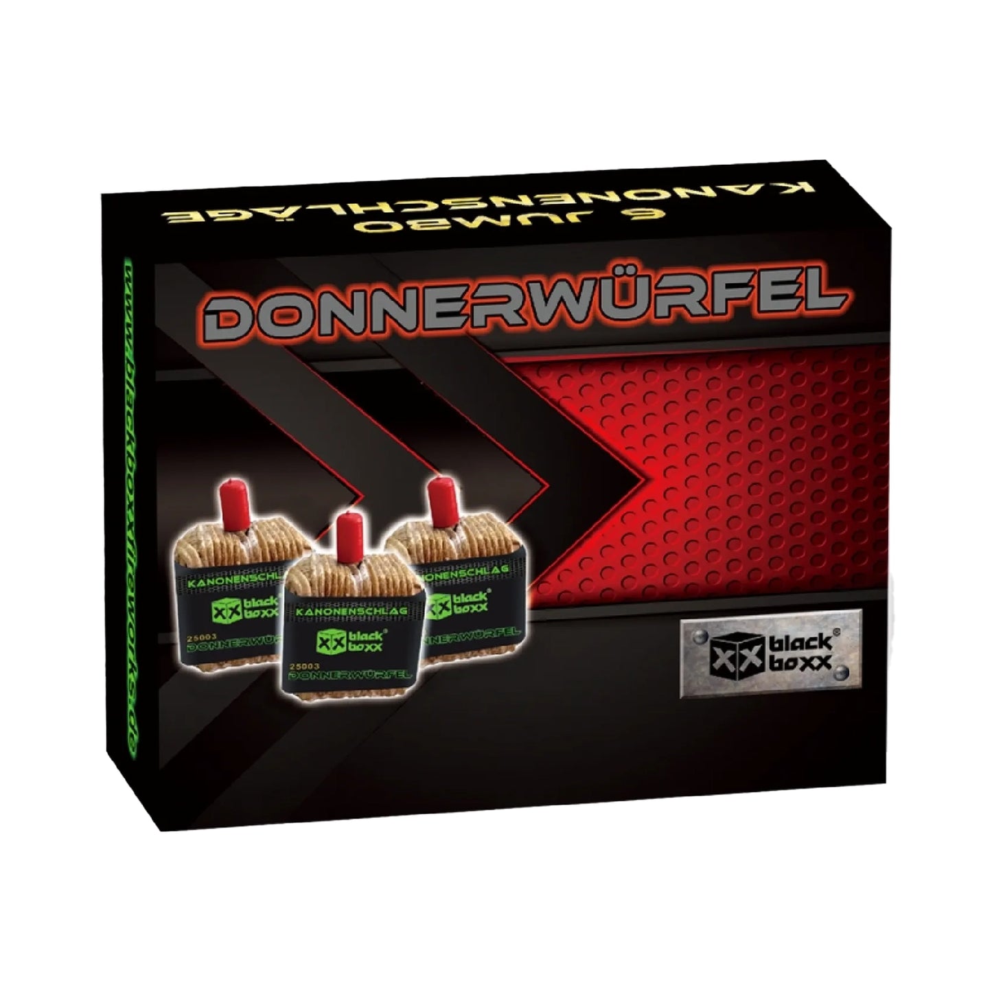 Kubische Kanonenschläge BB 6er Schachtel