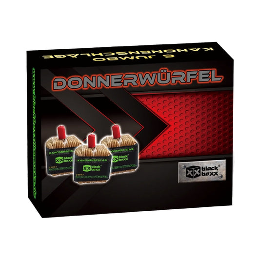 Kubische Kanonenschläge BB 6er Schachtel