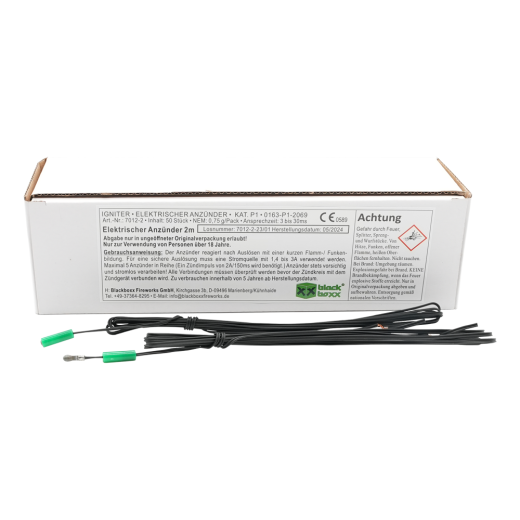 Elektrische Zünder 2 Meter