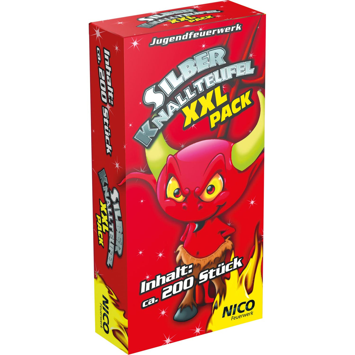 Silber Knallteufel XXL Pack