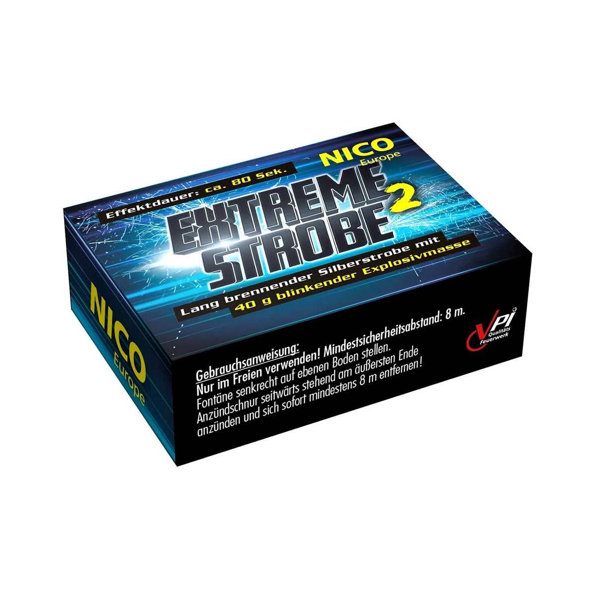 Extreme Strobe, 3 Stück Packung