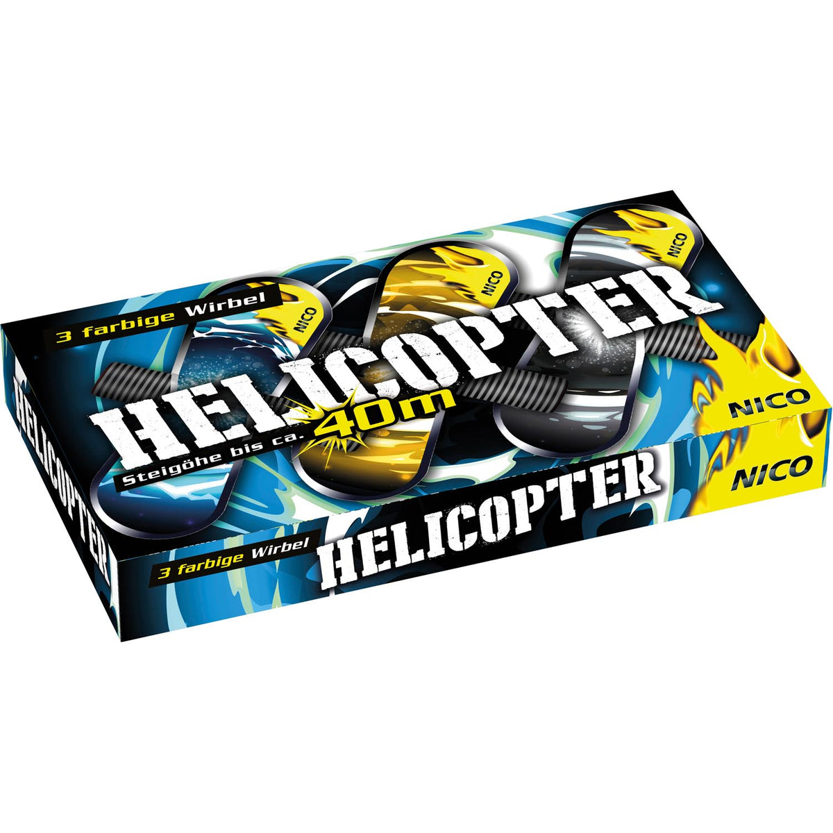 Helikopter  3er Packung